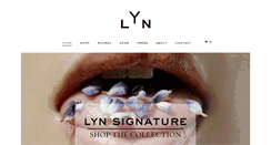 Desktop Screenshot of lynlingerie.ch